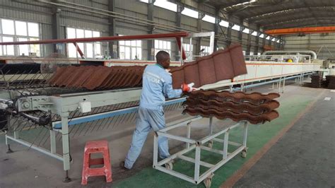 Stone Coated Metal Roofing Tile Production Line Color Steel Roll