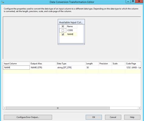 Ssis Does Not Support Conversion Between Unicode And Non Unicode String Data Types Sql Server