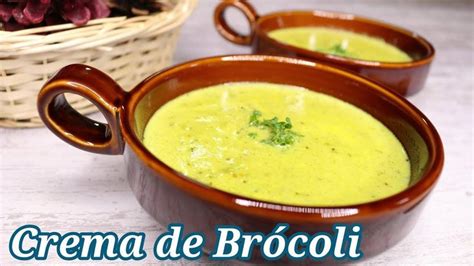 Crema O Sopa De BrÓcoli Low Carb Receta Casera