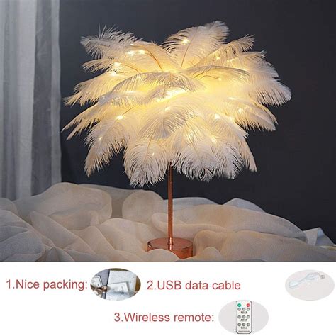 Ostrich Feather Light Shade Atelier Yuwa Ciao Jp