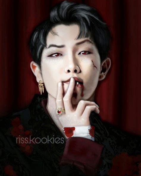 [OLD FANART] VAMPIRE! KIM NAMJOON | ARMY's Amino