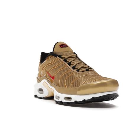 Кроссовки Nike Air Max Plus Metallic Gold оригинальные заказать с