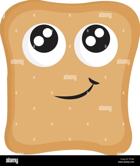 Cute Bread Slice Cartoon Character Hi Res Stock Photography And Images