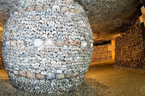 Paris Catacombs Skulls and bones 20421021 Stock Photo at Vecteezy