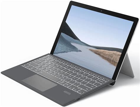 Retroiluminado Teclado Sem Fio Bluetooth Para Microsoft Surface Pro