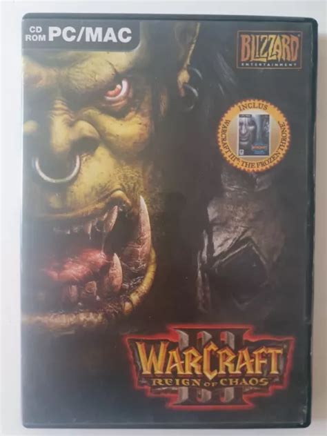 Warcraft Iii Reign Of Chaos Frozen Throne Jeu Pc Mac Complet En