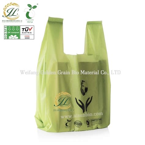 13 Gallons Compostable Trash Bags Corn Starch Garbage Bags Eco Friendly