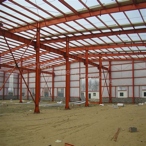 Convenient Installation Prefabrictaed Building Construction Warehouse