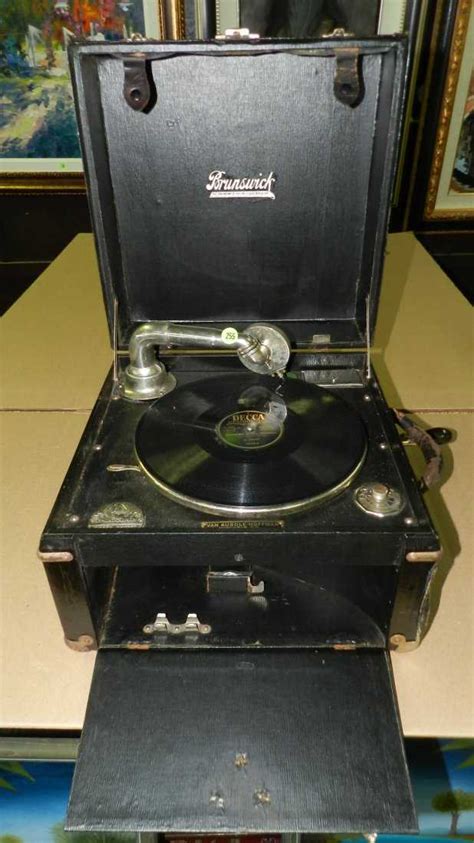 Vintageantique Brunswick Phonograph Model 101 Tested