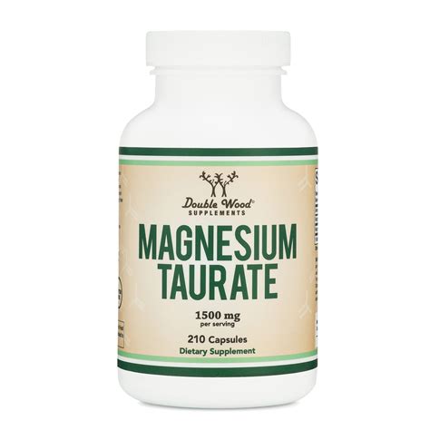 Amazon Magnesium Taurate Supplement For Cardiovascular Health To