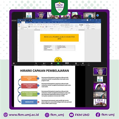 Workshop Rps Rencana Pembelajaran Semester Dalam Meningkatkan