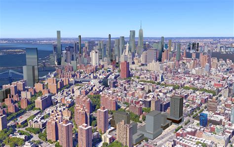 visualizations illustrate the new york skyline of 2020