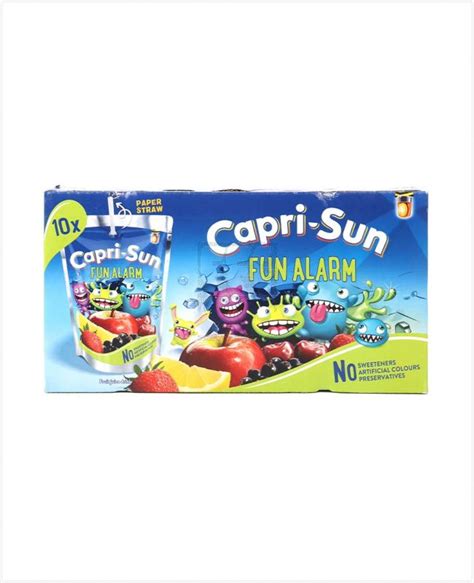 Capri Sun Fun Alarm Fruit Juice Drink Ml