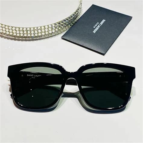 Kính Mát Unisex Yves Saint Laurent Ysl Grey Sunglasses Sl M40 003 Màu