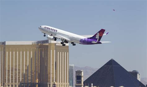 Hawaiian Airlines to expand to three daily Las Vegas flights in May ...