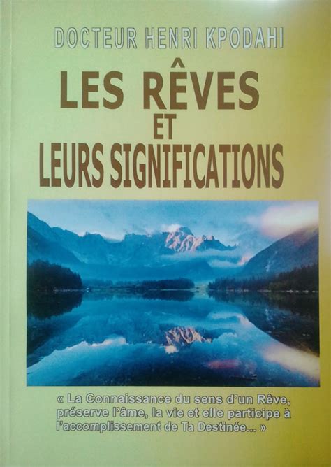 Les rêves et leurs significations Eglise Shop