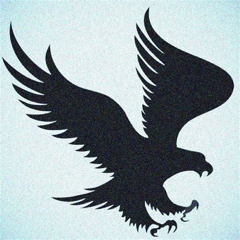 Silhouette Eagle Stencil Eagles Bird Stencils Ebay Adler Kanada