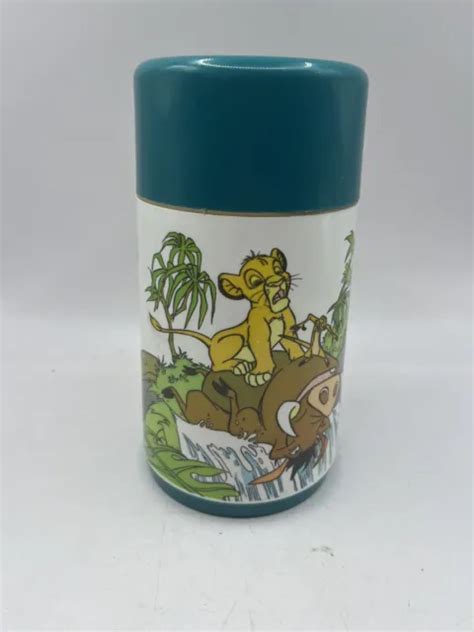 Vintage The Lion King Walt Disney S Hakuna Matata Aladdin Thermos Rare