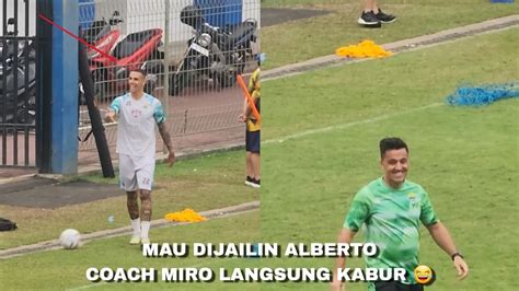 Coach Miro Petric Langsung Kabur Serba Serbi Setelah Sesi Latihan