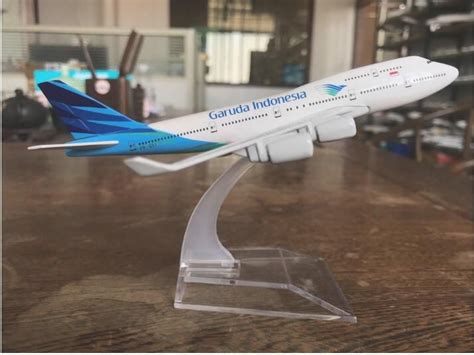 16CM AIR KLM PLANE MODEL 747 AIRCRAFT MODEL PLANE SIMULATION 16 ALLOY ...