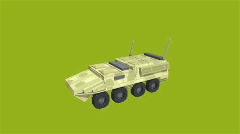 Stryker inspired tank - 3D model by bansheeez [048e132] - Sketchfab