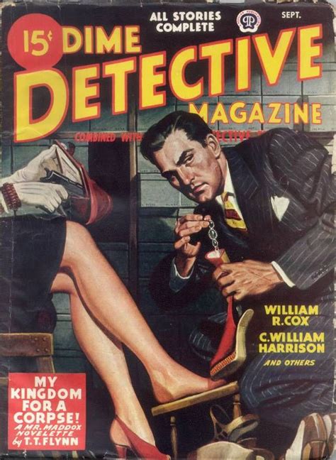 Pinterest Detective Pulp Magazine Pulp Fiction