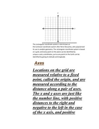 Cartesian coordinates | PDF