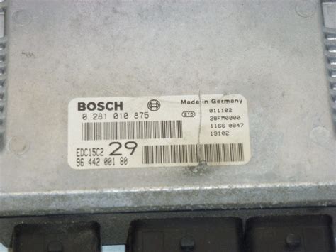 Ecu Bosch Edc C A Portugal