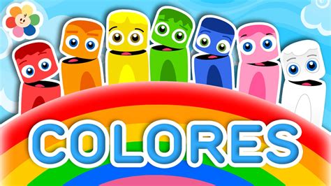 Los Colores Para Niños Aprender Los Colores Arcoiris y Mas La