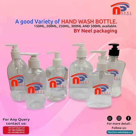 Handwash Bottle Pet Hand Wash Bottles Manufacturer From New Delhi