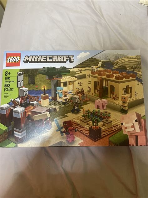 Lego Minecraft The Illager Raid Ebay