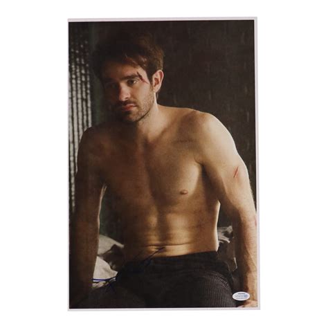 Charlie Cox Signed Daredevil X Photo Autographcoa Pristine