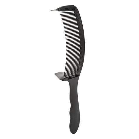 Curved Barber Comb S Shaped Arc Professional Positioning Hair Cutting Curved Comb For Flat Top