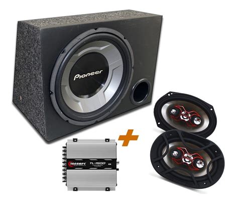 Caixa Alto Falante 12 Pioneer 6x9 Bravox Tl 1500 Modulo Mercado Livre