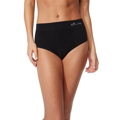 Body EcoWear Women S Full Brief Comfy Full Coverage Underwear Black