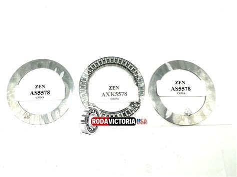 ZEN AXK5578 NEEDLE ROLLER THRUST NEEDLE BEARING TWO WASHER AS5578