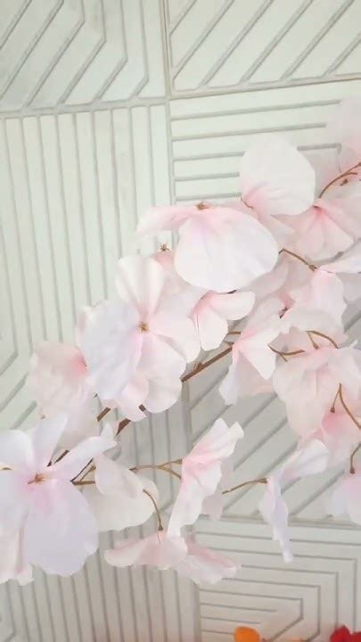 Искусственные ветки сакуры - YouTube