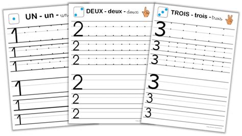 2crire les chiffres en lettres de 1 à 10