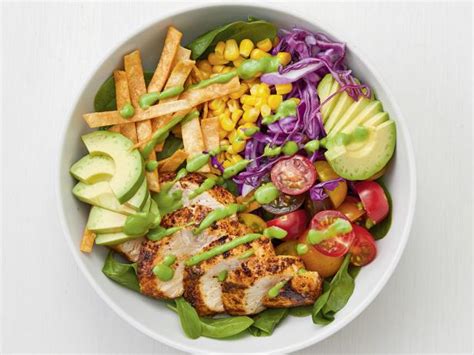 Tex-Mex Chicken Salad Bowl Recipe | Food Network Kitchen | Food Network