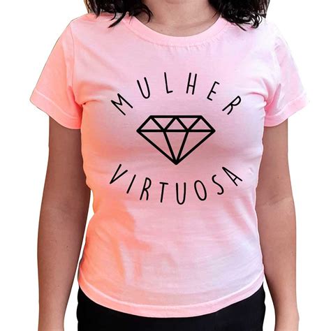 Baby Look Feminina Mulher Virtuosa Pv 33 10 ANJ Camisetas