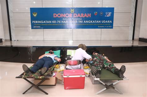 Peringati Ke Hari Bakti Tni Au Lanud Adi Soemarmo Gelar Bakti Sosial