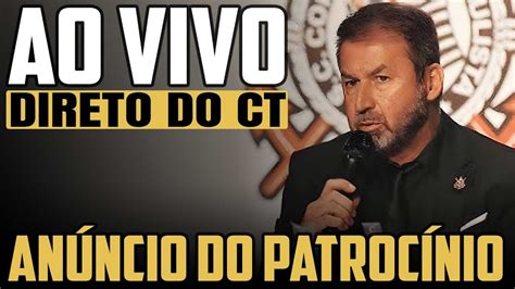 Ao Vivo Direto Do Ct An Ncio Do Novo Patroc Nio M Ster Vaidebet E