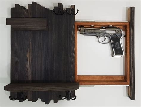 Hidden Compartment Furniture Gun Concealment Wall Decor Etsy