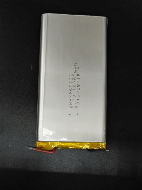 Package 3 7V Polymer Lithium Battery 7866126 10000mah Core Charging