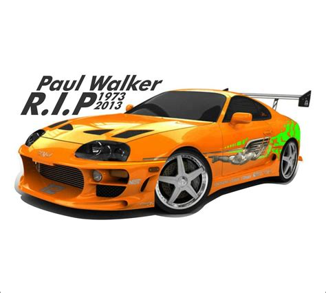 Paul Walker Supra Rip Vinyl Sticker Printed Vinyl Decal Ag Design