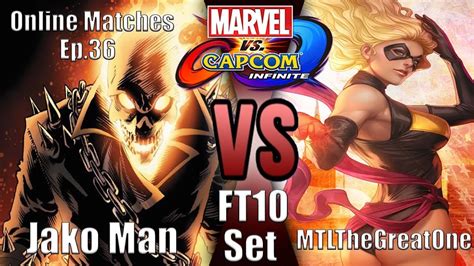 Jako Man VS MTLTheGreatOne FT10 Set MVCI Online Matches Ep 36 YouTube