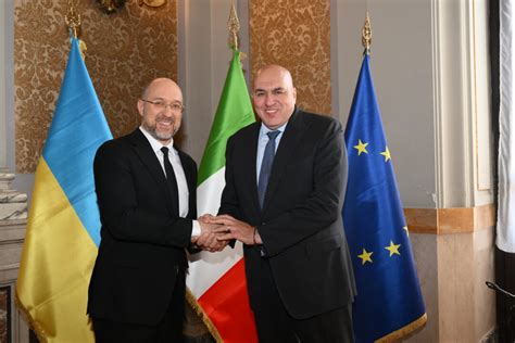 Relazioni Italia Ucraina Incontro Ministro Della Difesa Crosetto Con