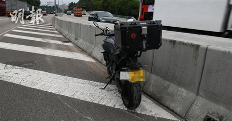 屯門公路電單車遭客貨車撞 鐵騎士昏迷送院 0912 20231028 港聞 即時新聞 明報新聞網