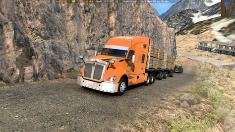 American Truck Simulator Mapa De Rutas Extremas Kenworth T Youtube