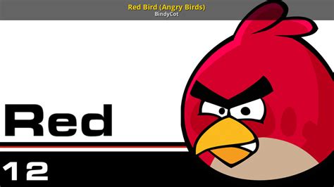 Red Bird Angry Birds Super Smash Bros Ultimate Mods